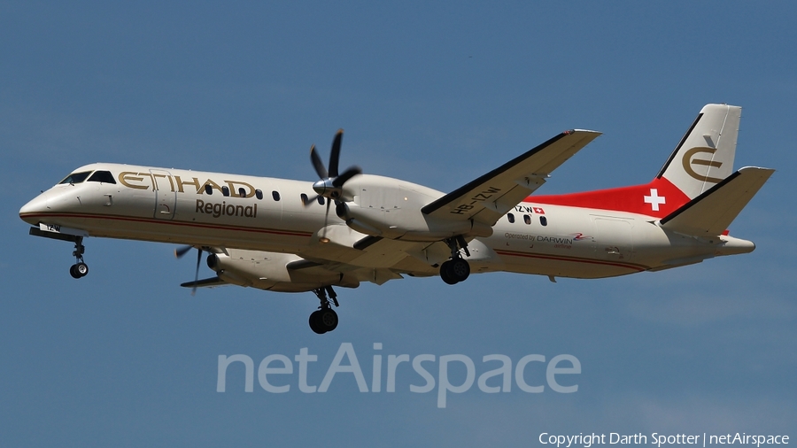 Etihad Regional SAAB 2000 (HB-IZW) | Photo 219547