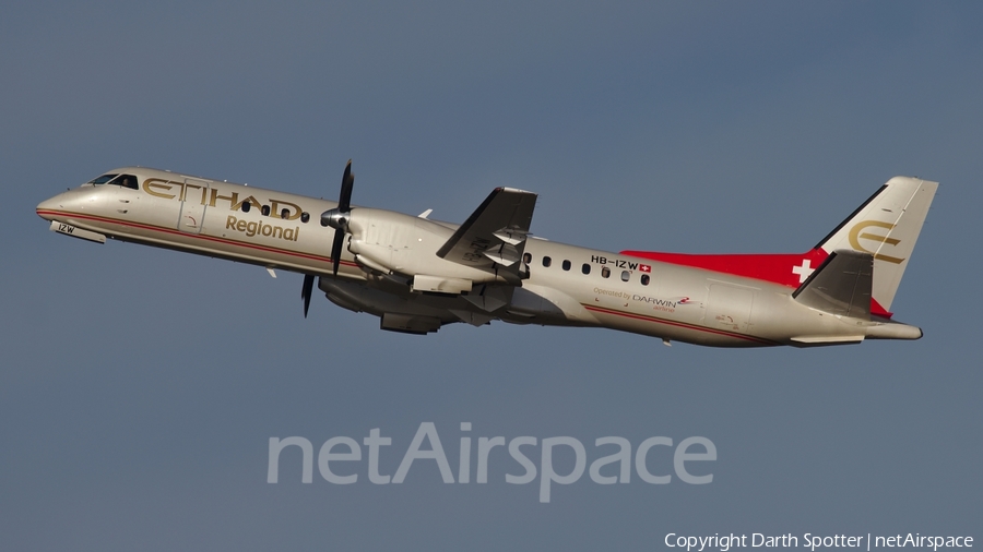 Etihad Regional SAAB 2000 (HB-IZW) | Photo 226510