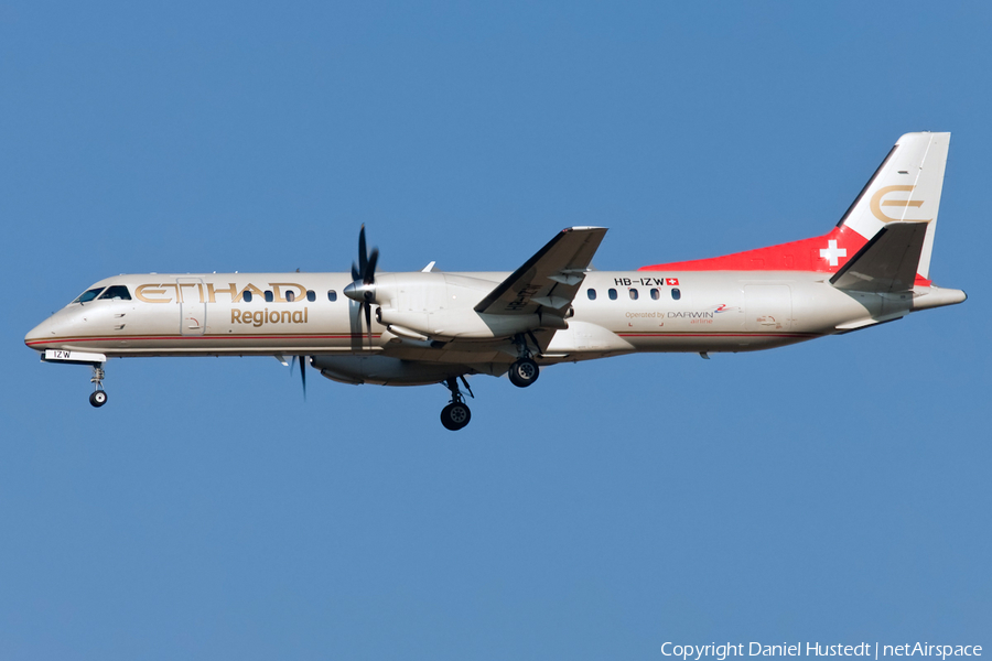 Etihad Regional SAAB 2000 (HB-IZW) | Photo 509773