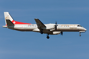 Etihad Regional SAAB 2000 (HB-IZW) at  Rome - Fiumicino (Leonardo DaVinci), Italy