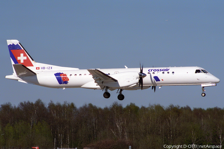 Crossair SAAB 2000 (HB-IZX) | Photo 186649