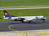 Darwin Airline SAAB 2000 (HB-IZZ) at  Dusseldorf - International, Germany