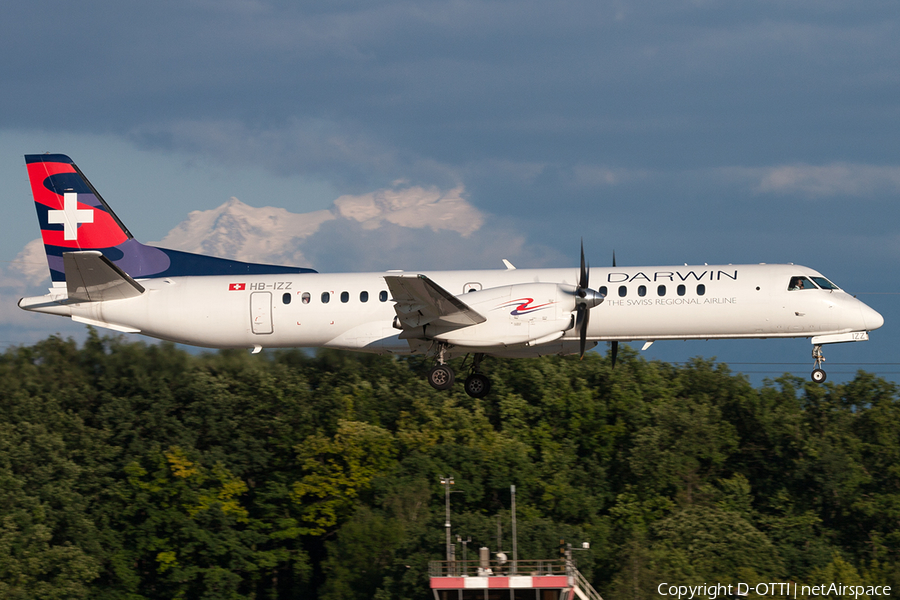 Darwin Airline SAAB 2000 (HB-IZZ) | Photo 201519