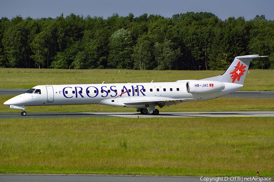 Crossair Embraer ERJ-145LR (HB-JAC) | Photo 481446