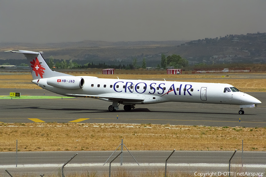 Crossair Embraer ERJ-145LU (HB-JAD) | Photo 493735