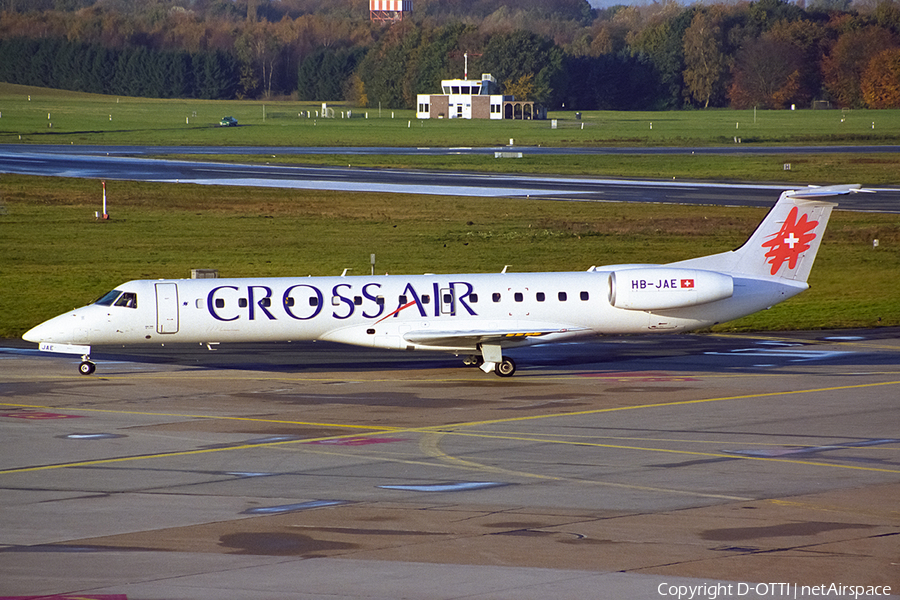 Crossair Embraer ERJ-145LU (HB-JAE) | Photo 534757