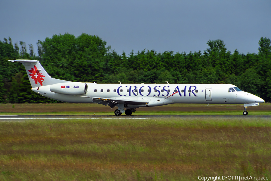 Crossair Embraer ERJ-145LU (HB-JAK) | Photo 677734