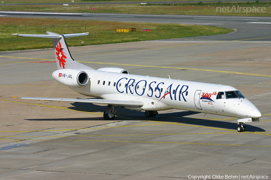 Crossair Europe Embraer ERJ-145LU (HB-JAL) | Photo 38149