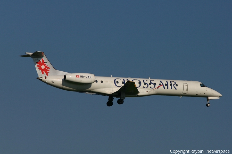 Crossair Embraer ERJ-145LU (HB-JAN) | Photo 549901