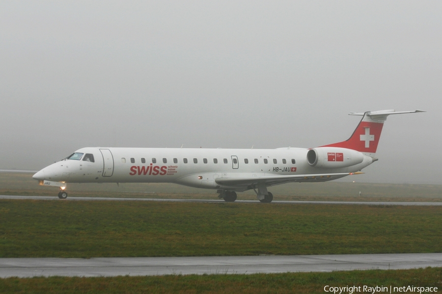 Swiss International Airlines Embraer ERJ-145LU (HB-JAU) | Photo 547324