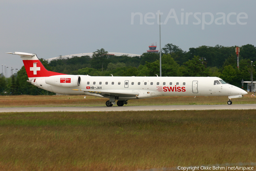 Swiss International Airlines Embraer ERJ-145LU (HB-JAV) | Photo 79050