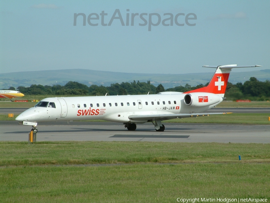 Swiss International Airlines Embraer ERJ-145LU (HB-JAW) | Photo 6385