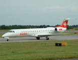 Swiss International Airlines Embraer ERJ-145LR (HB-JAX) at  Manchester - International (Ringway), United Kingdom