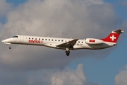 Swiss International Airlines Embraer ERJ-145LU (HB-JAY) at  Frankfurt am Main, Germany