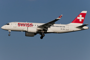 Swiss International Airlines Airbus A220-100 (HB-JBA) at  Corfu - International, Greece