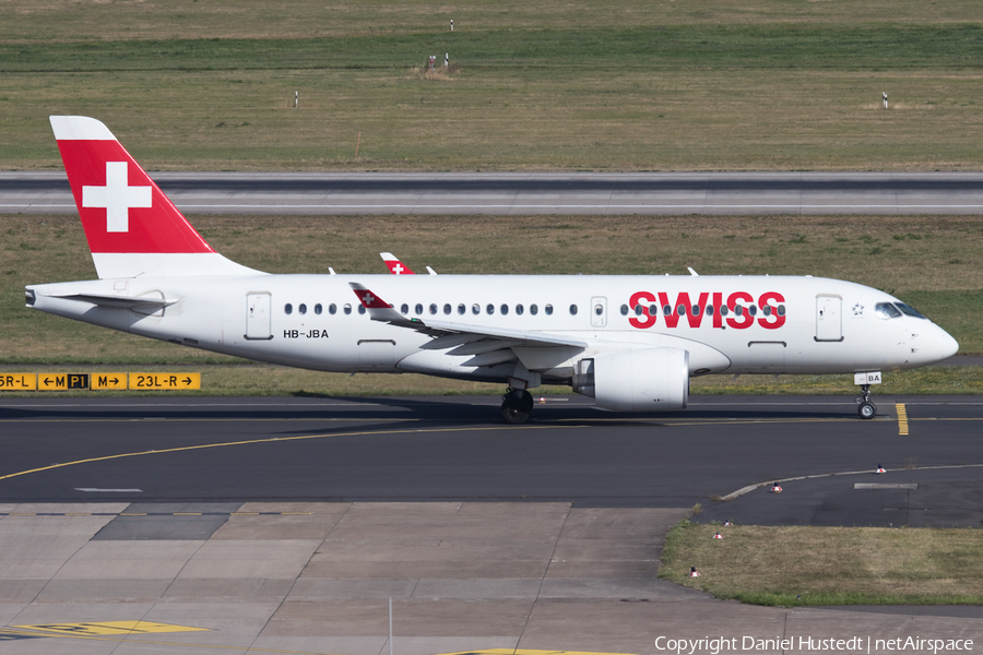 Swiss International Airlines Airbus A220-100 (HB-JBA) | Photo 531205