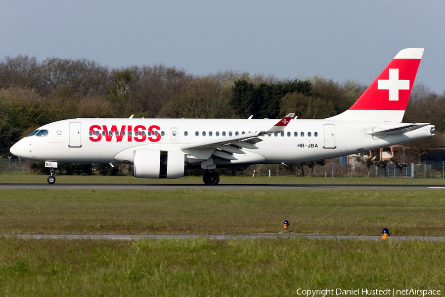 Swiss International Airlines Airbus A220-100 (HB-JBA) | Photo 479447