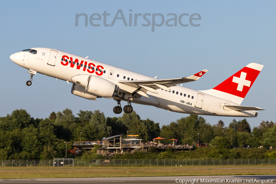Swiss International Airlines Airbus A220-100 (HB-JBA) | Photo 521810