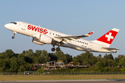 Swiss International Airlines Airbus A220-100 (HB-JBA) at  Hamburg - Fuhlsbuettel (Helmut Schmidt), Germany