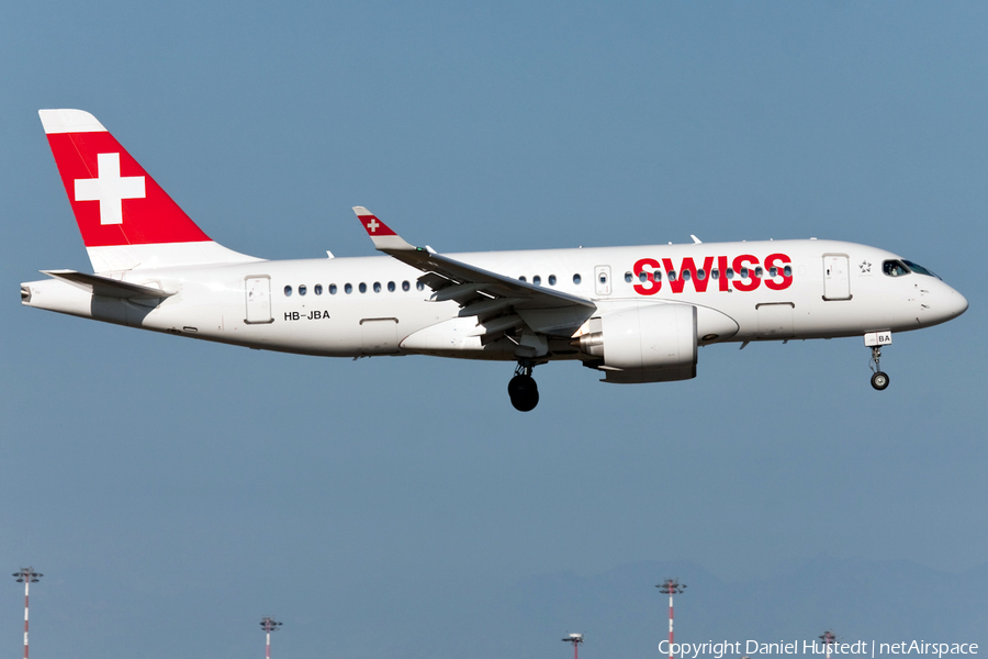 Swiss International Airlines Airbus A220-100 (HB-JBA) | Photo 476655