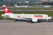 Swiss International Airlines Airbus A220-100 (HB-JBA) at  Zurich - Kloten, Switzerland