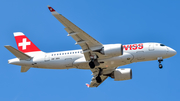 Swiss International Airlines Airbus A220-100 (HB-JBA) at  Dusseldorf - International, Germany