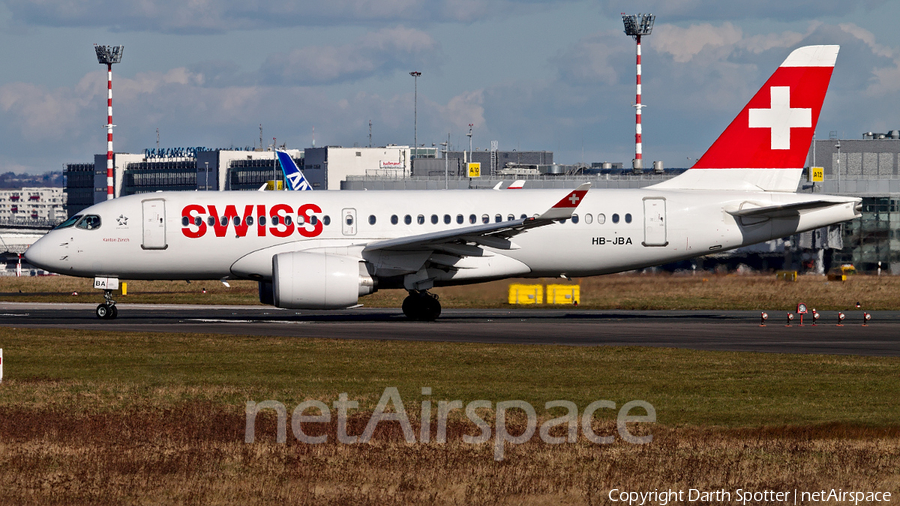 Swiss International Airlines Airbus A220-100 (HB-JBA) | Photo 260307