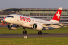 Swiss International Airlines Airbus A220-100 (HB-JBA) at  Hamburg - Fuhlsbuettel (Helmut Schmidt), Germany