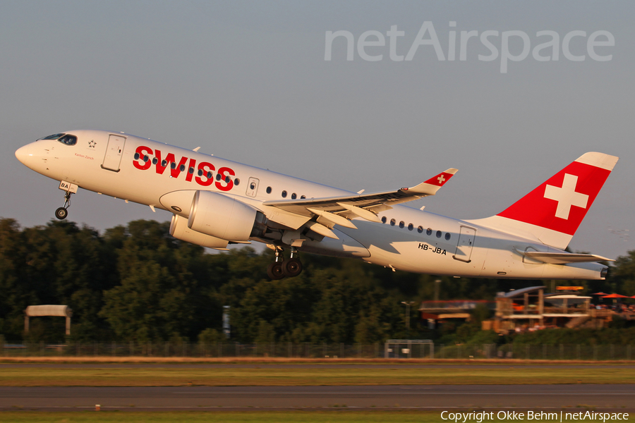 Swiss International Airlines Airbus A220-100 (HB-JBA) | Photo 176797