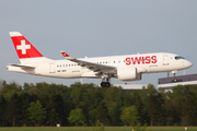 Swiss International Airlines Airbus A220-100 (HB-JBA) at  Hamburg - Fuhlsbuettel (Helmut Schmidt), Germany