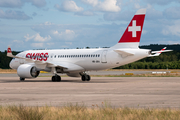 Swiss International Airlines Airbus A220-100 (HB-JBA) at  Schwerin-Parchim, Germany