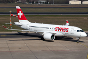 Swiss International Airlines Airbus A220-100 (HB-JBA) at  Berlin - Tegel, Germany
