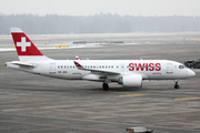 Swiss International Airlines Airbus A220-100 (HB-JBA) at  Zurich - Kloten, Switzerland