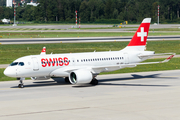 Swiss International Airlines Airbus A220-100 (HB-JBA) at  Zurich - Kloten, Switzerland