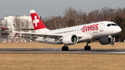 Swiss International Airlines Airbus A220-100 (HB-JBB) at  Hamburg - Fuhlsbuettel (Helmut Schmidt), Germany