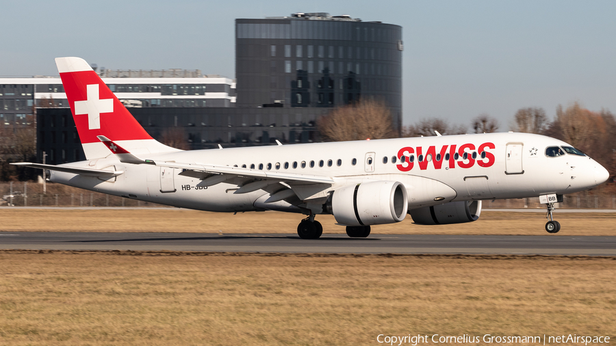 Swiss International Airlines Airbus A220-100 (HB-JBB) | Photo 431824