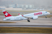 Swiss International Airlines Airbus A220-100 (HB-JBB) at  Zurich - Kloten, Switzerland