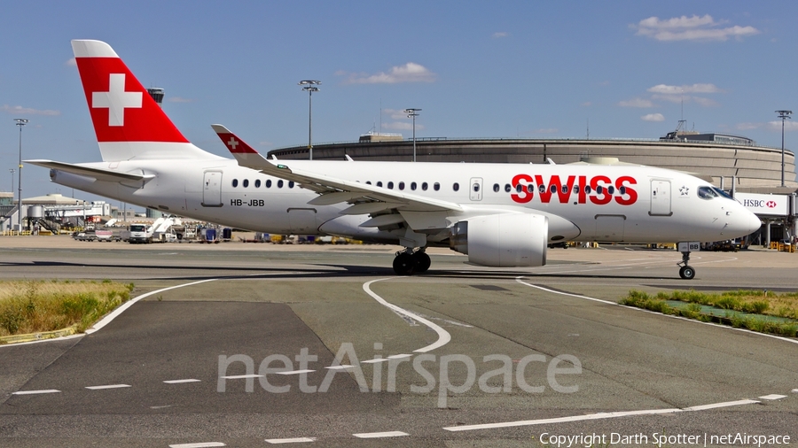 Swiss International Airlines Airbus A220-100 (HB-JBB) | Photo 237301