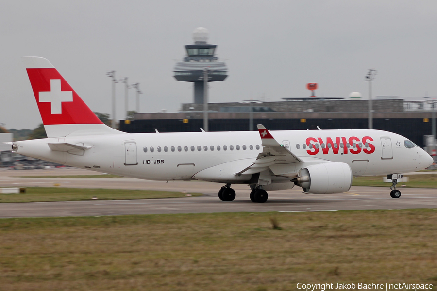 Swiss International Airlines Airbus A220-100 (HB-JBB) | Photo 137898