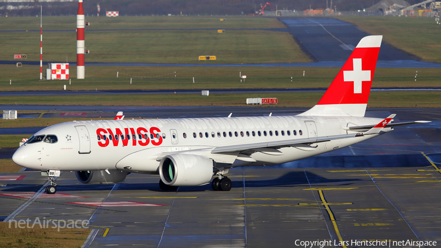 Swiss International Airlines Airbus A220-100 (HB-JBB) | Photo 132372