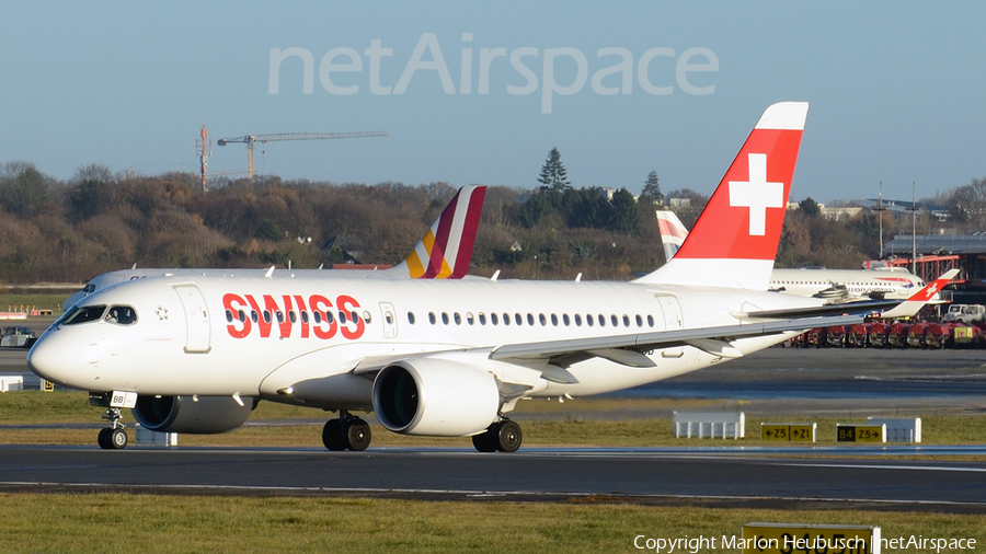 Swiss International Airlines Airbus A220-100 (HB-JBB) | Photo 132465