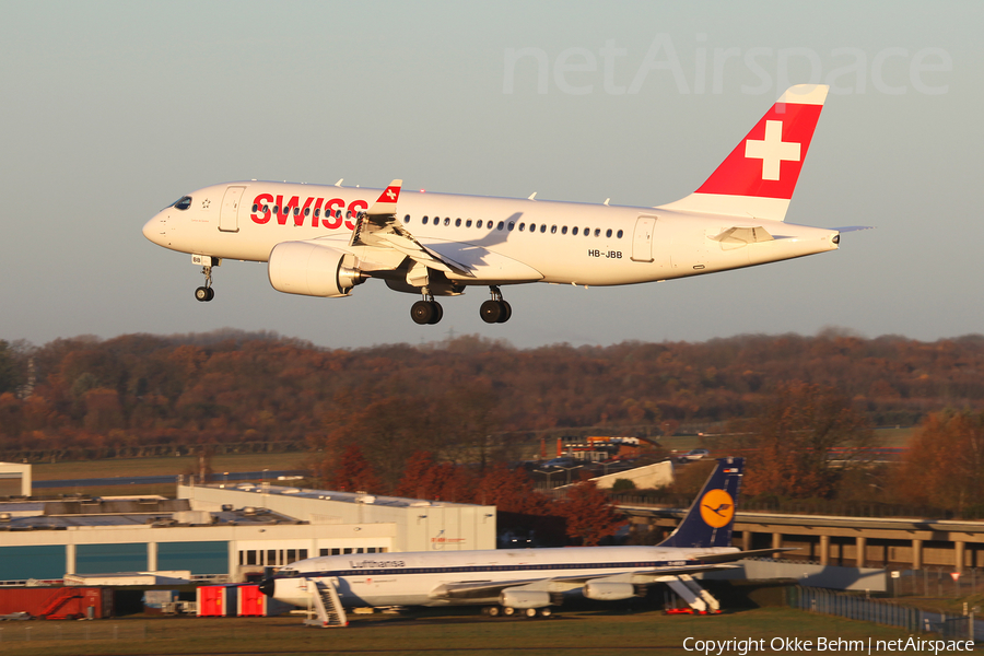 Swiss International Airlines Airbus A220-100 (HB-JBB) | Photo 132754