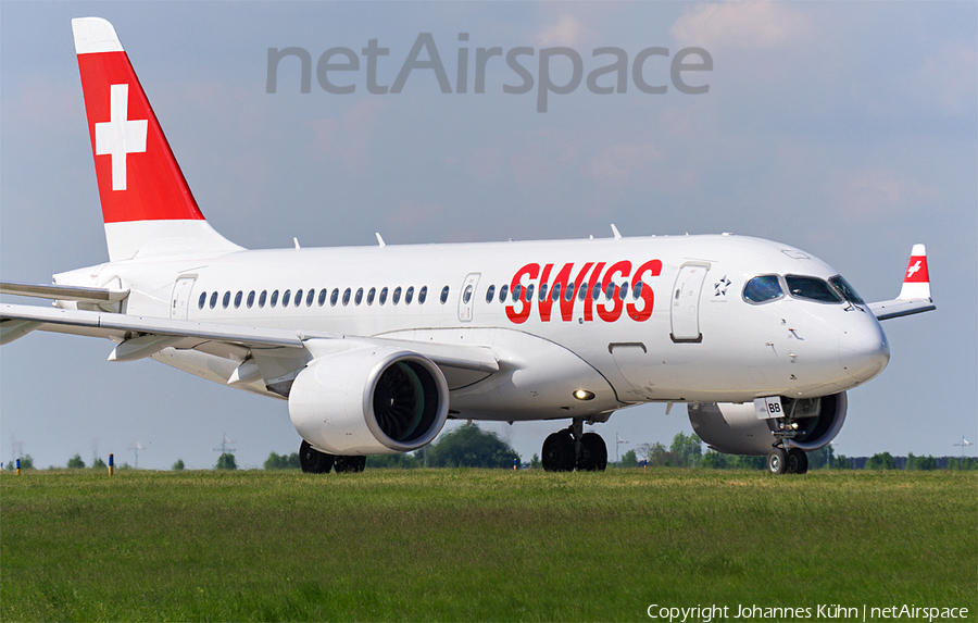Swiss International Airlines Airbus A220-100 (HB-JBB) | Photo 164343