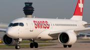 Swiss International Airlines Airbus A220-100 (HB-JBB) at  Manchester - International (Ringway), United Kingdom