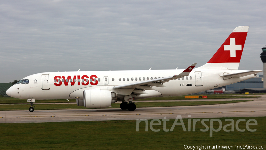 Swiss International Airlines Airbus A220-100 (HB-JBB) | Photo 350163
