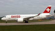 Swiss International Airlines Airbus A220-100 (HB-JBB) at  Manchester - International (Ringway), United Kingdom
