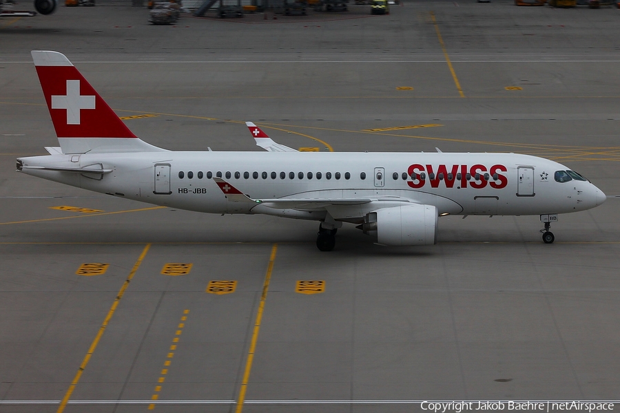 Swiss International Airlines Airbus A220-100 (HB-JBB) | Photo 176882