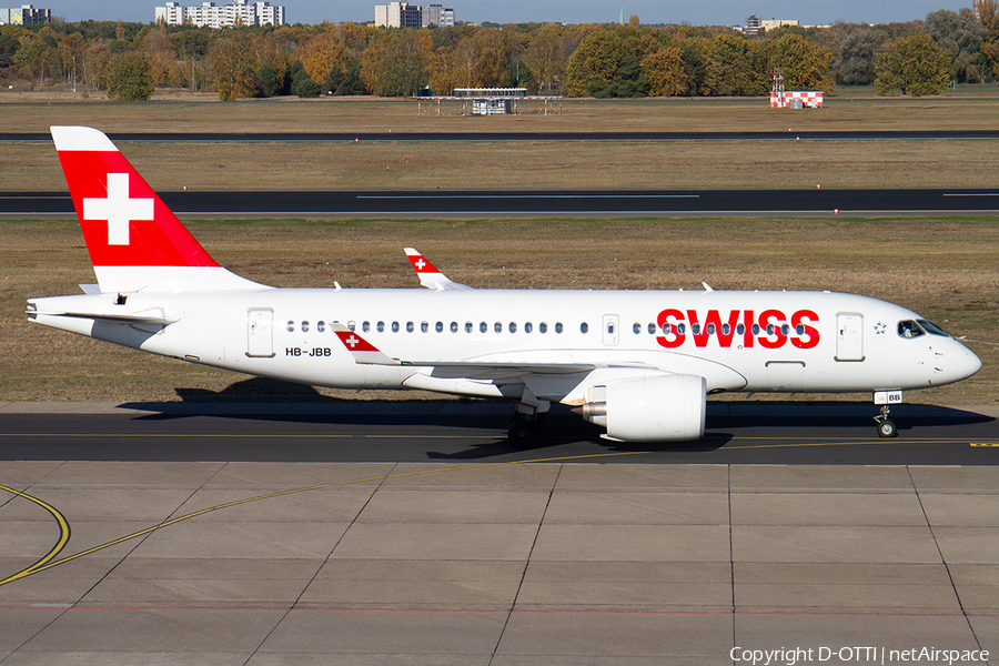 Swiss International Airlines Airbus A220-100 (HB-JBB) | Photo 273677