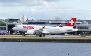 Swiss International Airlines Airbus A220-100 (HB-JBC) at  London - City, United Kingdom