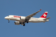 Swiss International Airlines Airbus A220-100 (HB-JBC) at  Luqa - Malta International, Malta